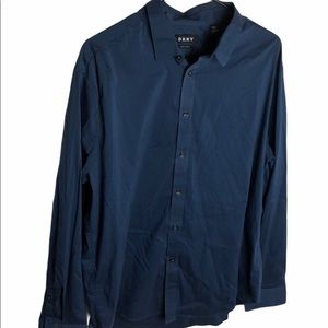DKNY Mens Burton Down Shirt